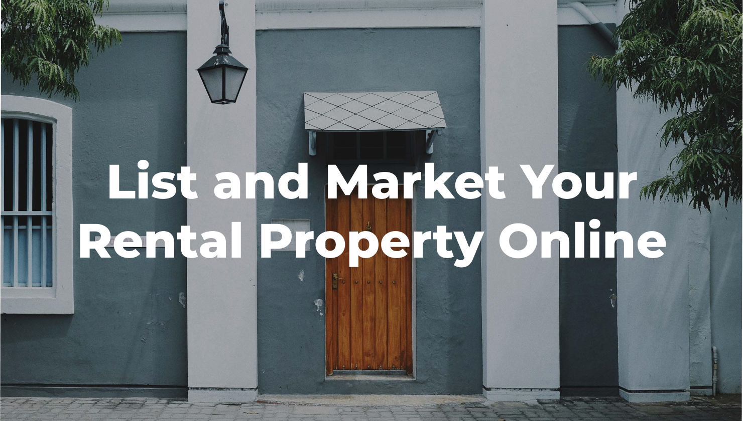 list and market your rental property online