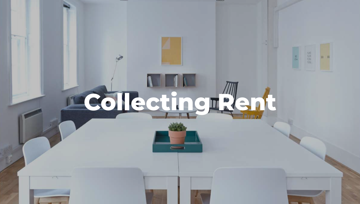 collecting rent
