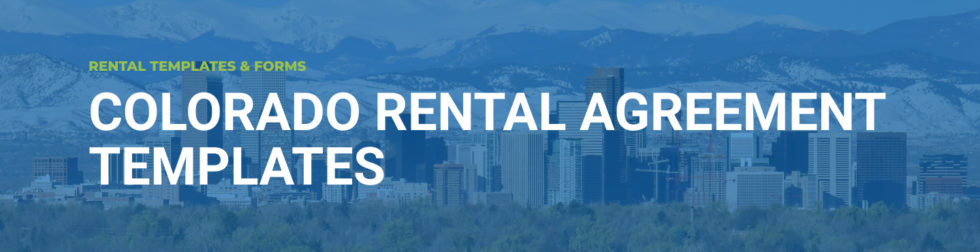 Colorado Rental Agreement Template | 2025 | PDF &amp; DOC