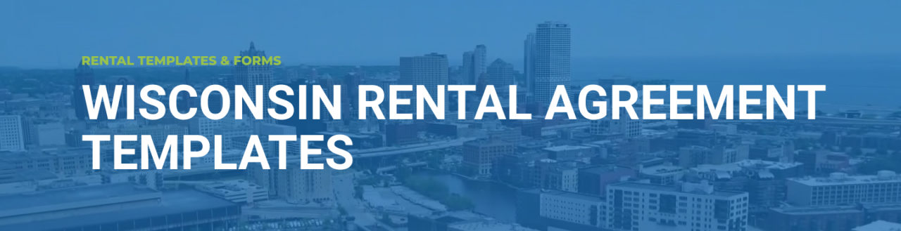 wisconsin rental agreement template 2021 pdf doc