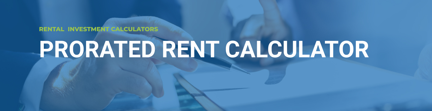 Prorated Rent Calculator