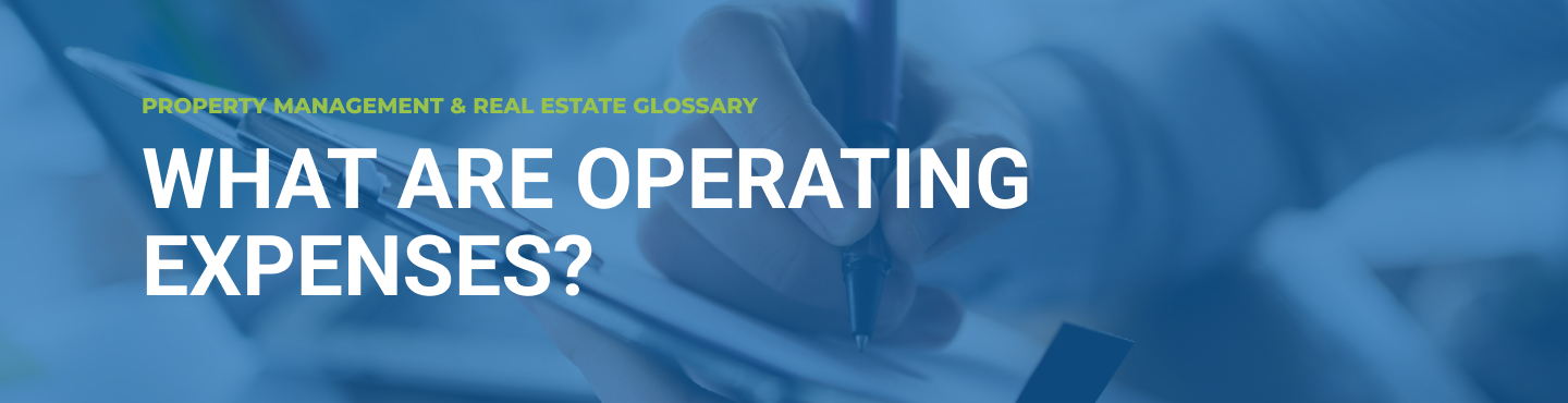 What Are Operating Expenses