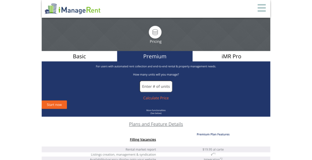 iManageRent property management software